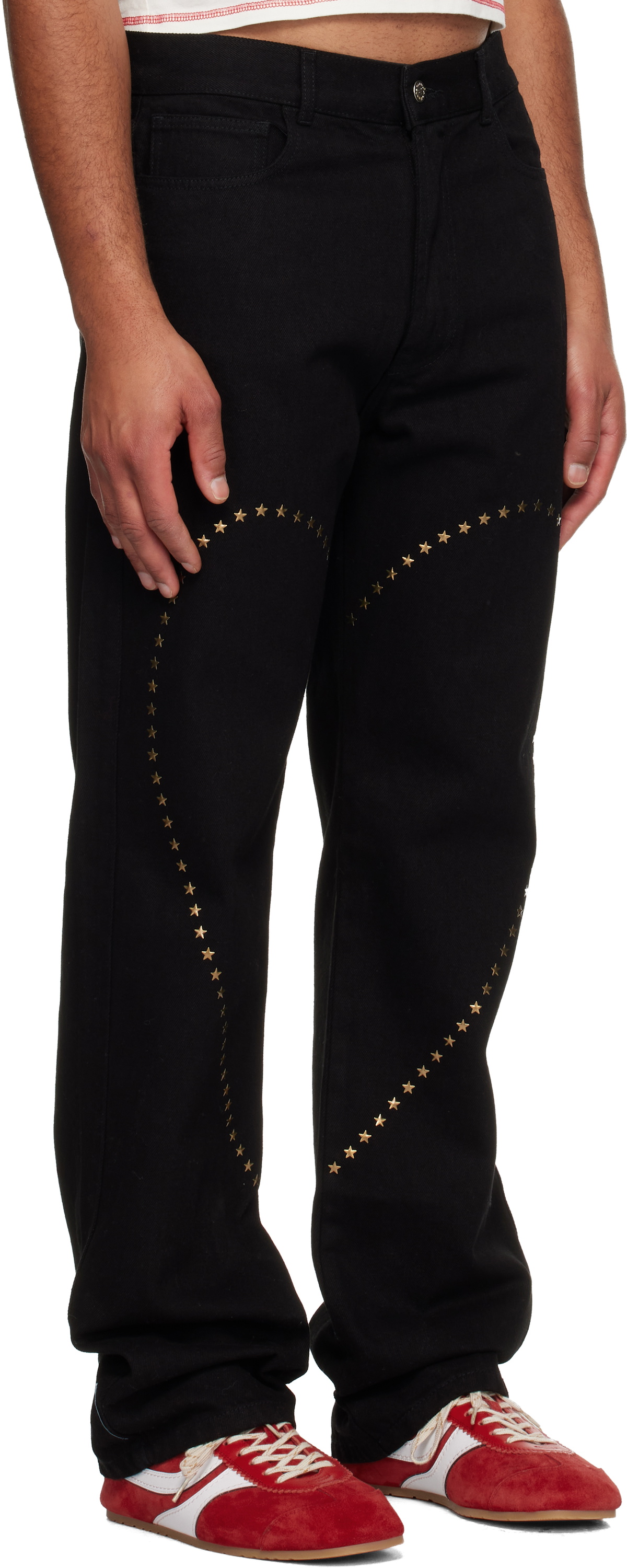 Carne Bollente Black Heart Break Jeans