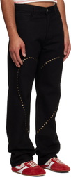 Carne Bollente Black Heart Break Jeans