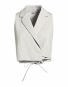 Brunello Cucinelli Womens Tailored Vest Light in Grey