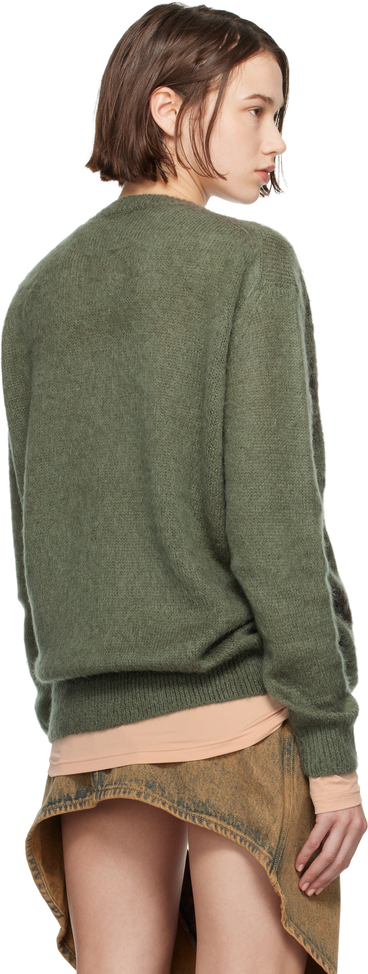 Y/Project Green Paris' Best Jacquard Pullover Sweater