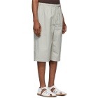 Lemaire Grey Sunspel Edition Twill Shorts