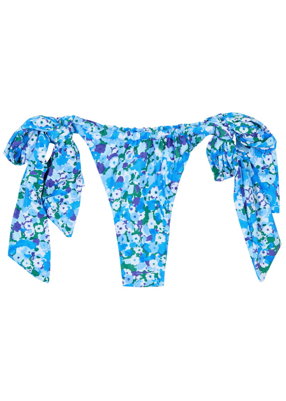 Photo: Faithfull The Brand Costa Floral-print Bikini Briefs Blue