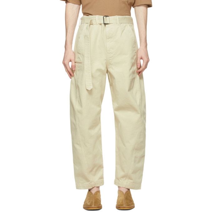 Photo: Lemaire Off-White Twisted Jeans