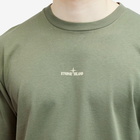 Stone Island Men's Camo One Badge Print T-Shirt in Sage