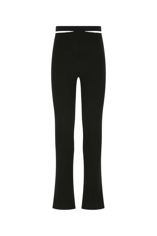 Photo: ANDREĀDAMO Black Stretch Viscose Blend Pant