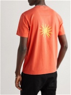 Givenchy - Josh Smith Logo-Print Cotton-Jersey T-Shirt - Orange