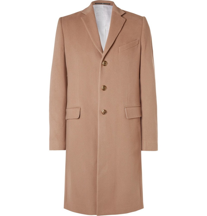 Photo: Givenchy - Slim-Fit Wool and Cashmere-Blend Coat - Camel