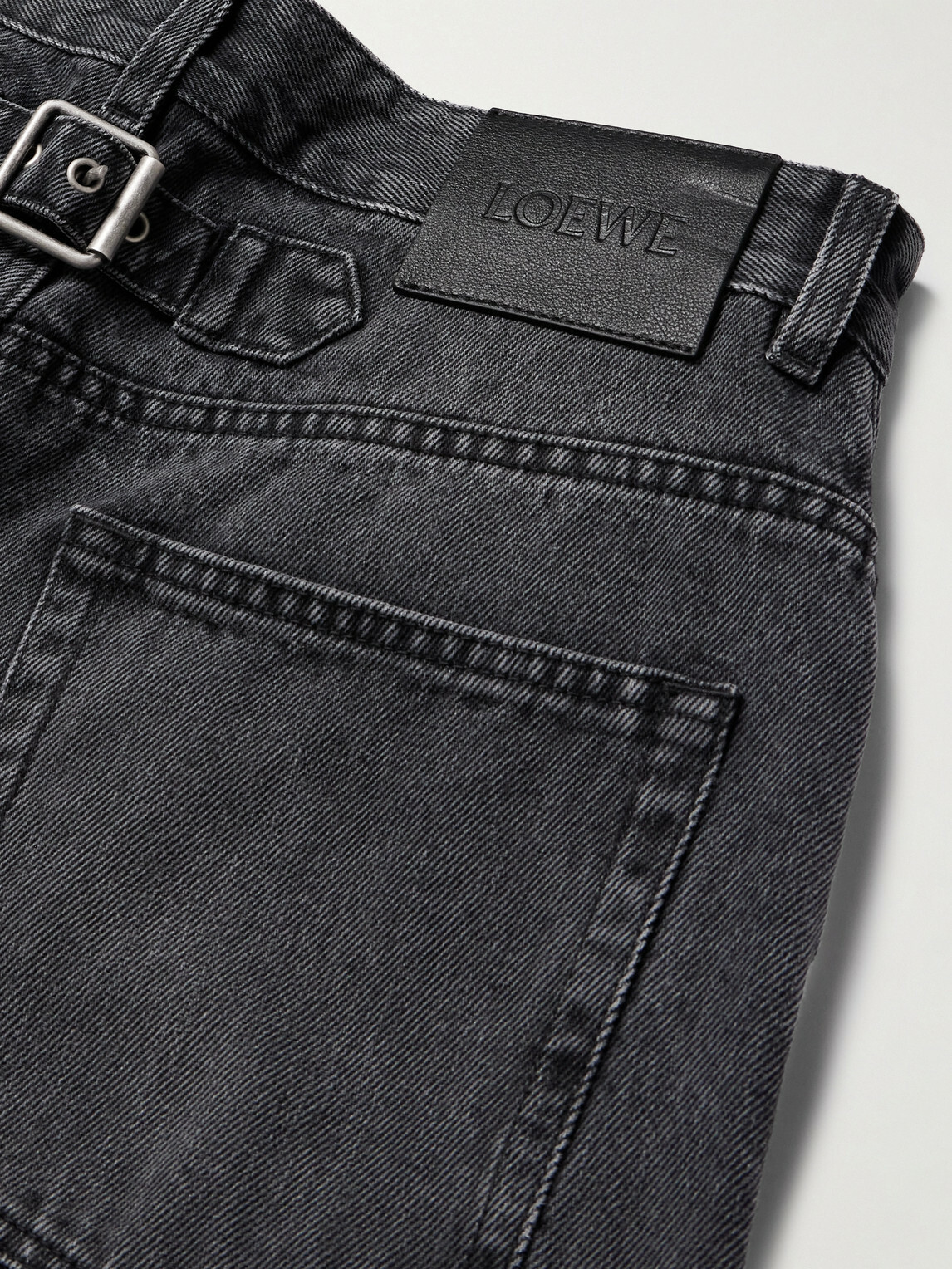 LOEWE - Wide-Leg Jeans - Black