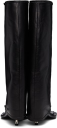 FIDAN NOVRUZOVA Black Kaia Stiletto Tall Heeled Sandals