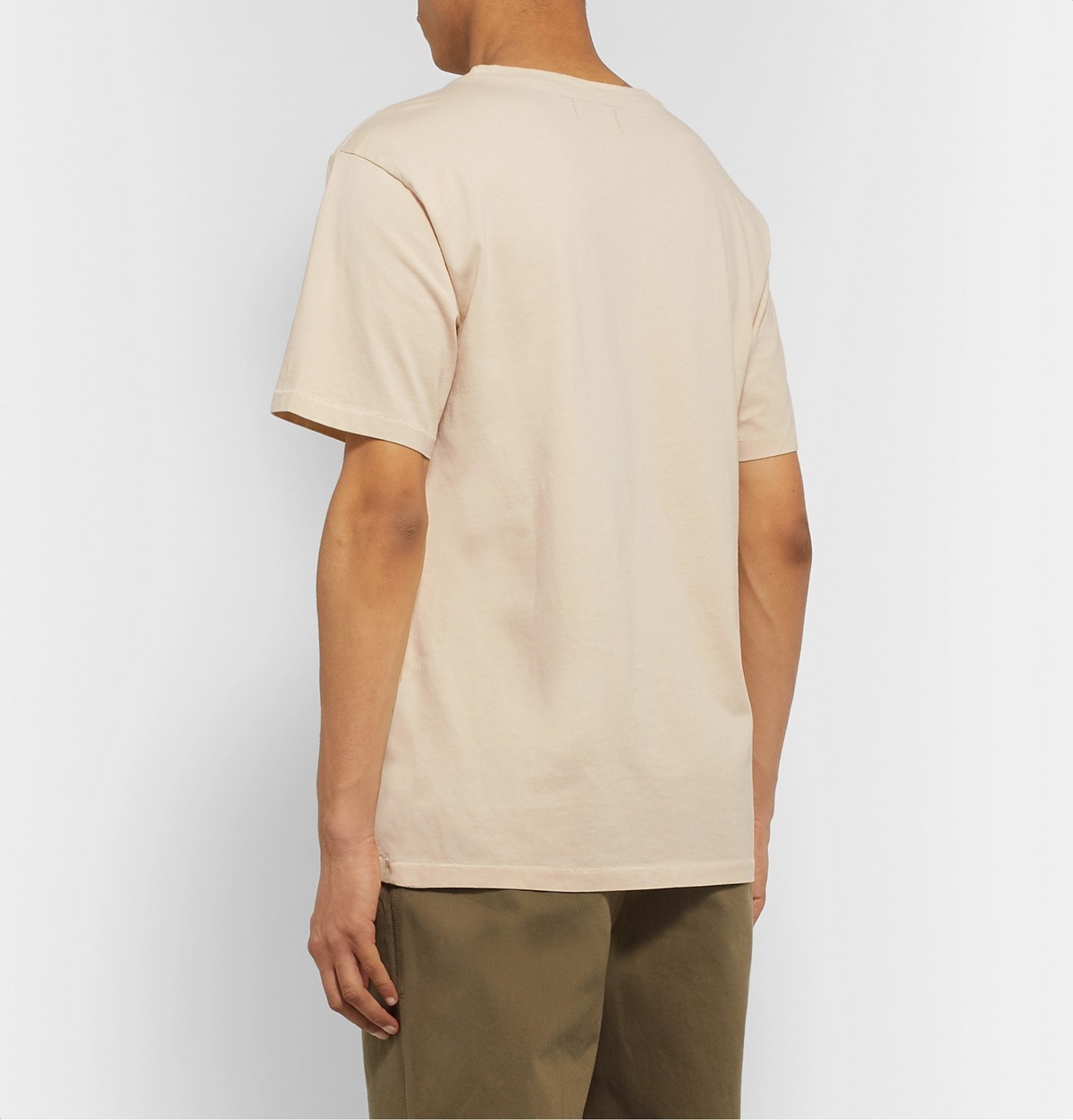 Satta - Printed Organic Cotton-Jersey T-Shirt - Neutrals Satta