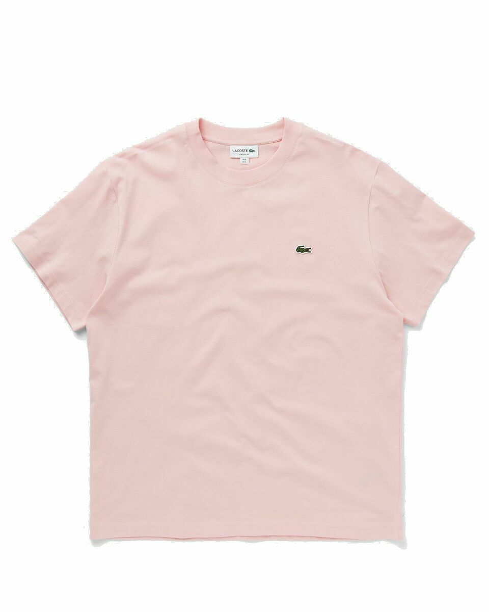 Photo: Lacoste T Shirts & Rollis Pink - Mens - Shortsleeves