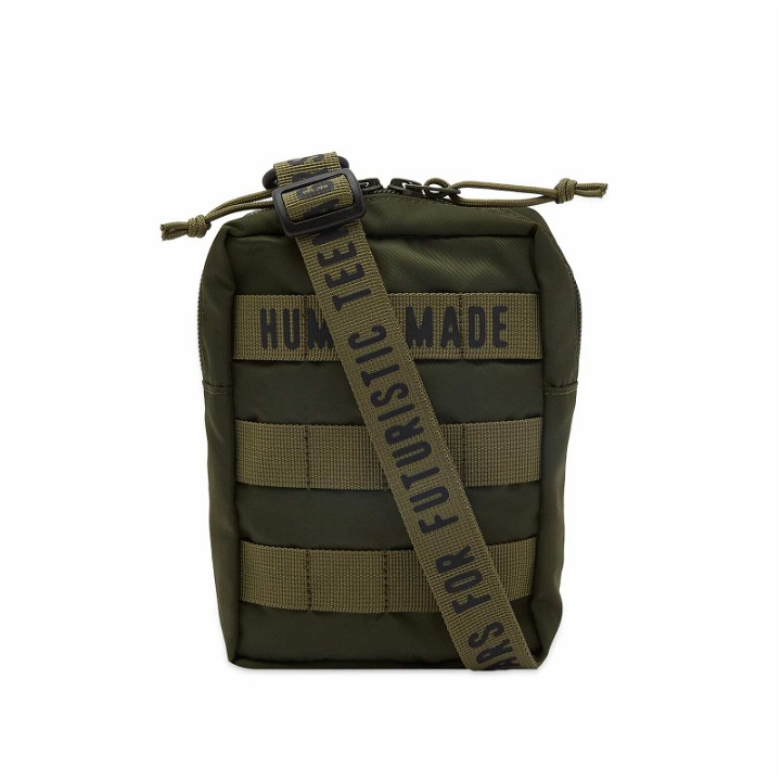 Photo: Human Made Men's Military Small Pouch Bag in Olive Drab
