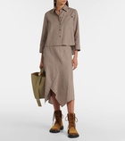 Loewe Sierra suede combat boots