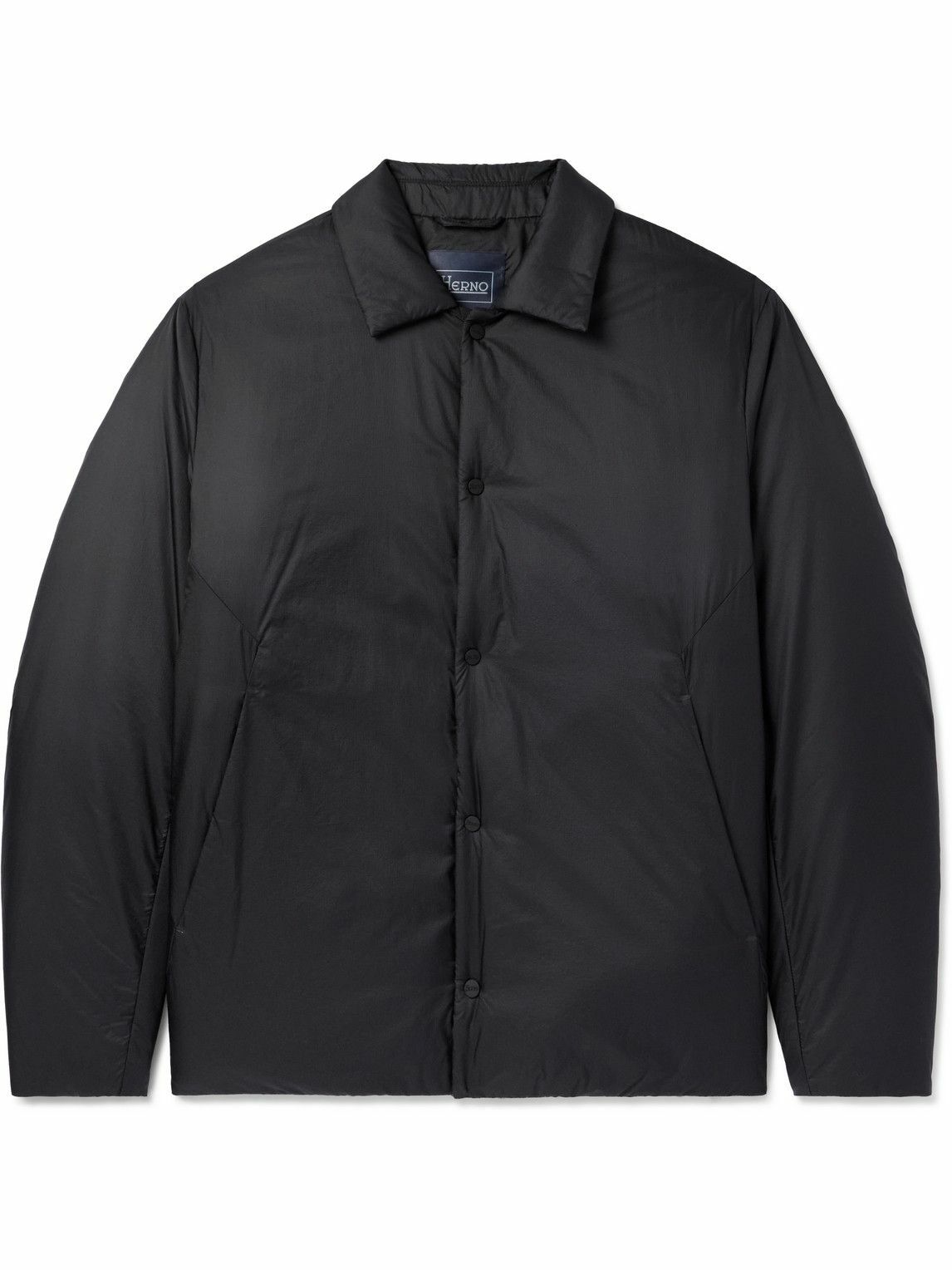 Herno Laminar - Laminar Padded Ripstop Down Jacket - Black Herno