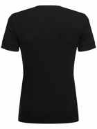TOM FORD - Henley Cotton & Lyocell Ribbed T-shirt