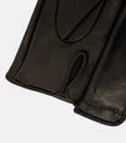 Nour Hammour Leather gloves