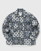 Bstn Brand Aop Quilted Overshirt Multi - Mens - Overshirts
