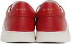 Bally Red Tyger Sneakers