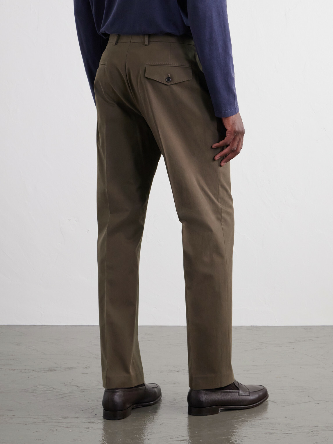 Paul Smith - Straight-Leg Cotton-Twill Chinos - Brown