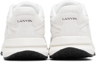 Lanvin White & Gray JLA Mesh Sneakers