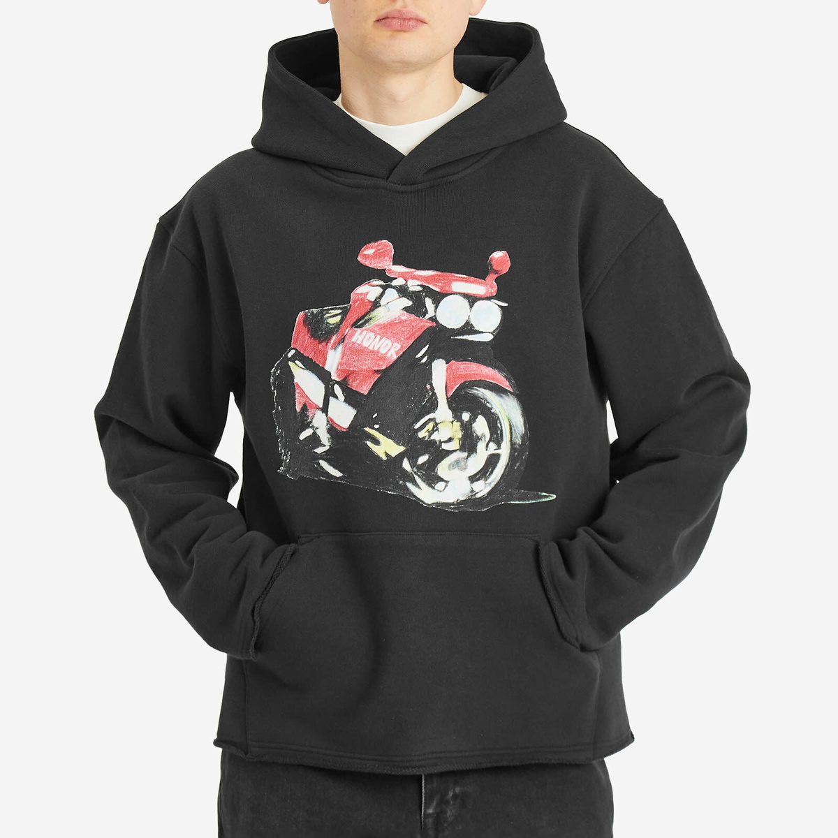 Honor the Gift Men's Speedbike Hoodie in Black