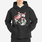 Honor the Gift Men's Speedbike Hoodie in Black