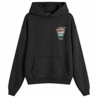 Club 1984 Men's Paradise Hotel Hoodie in Washed Black