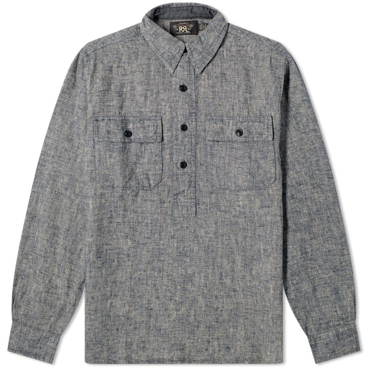 Photo: RRL Popover Chambray Shirt