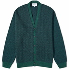 Palmes Men's Inter Knit Cardigan in Dark Green