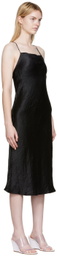 THIRD FORM Black Bias Dress