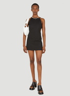 Circle Cut Out Dress in Black