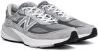 New Balance Gray 990v6 Sneakers