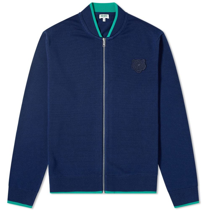 Photo: Kenzo Tiger Knit Zip Cardigan