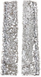 Anna Sui Black Sea Nymph Sequins Arm Warmers