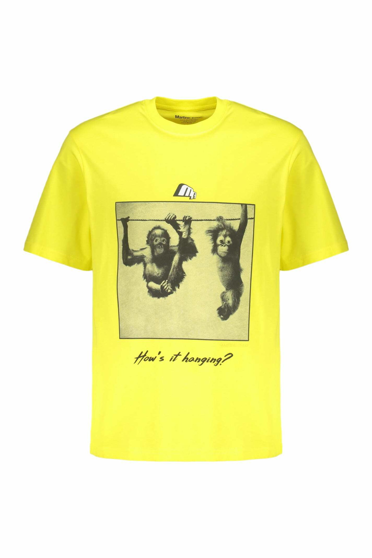 Martine Rose Yellow Twist Long Sleeve T-Shirt Martine Rose