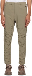 Goldwin 0 Khaki Articulated Trousers