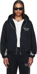 Gallery Dept. Black & Gray Contrast Panel Hoodie