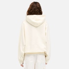 Represent Women's Graphic Logo Hoodie in Cream