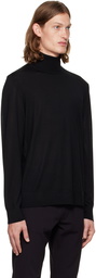 Theory Black Regal Turtleneck