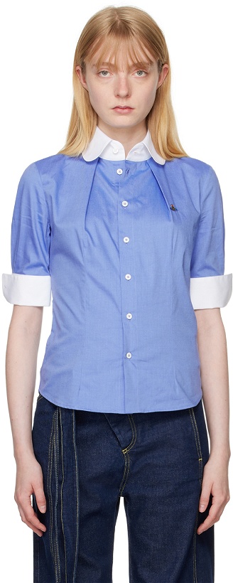 Photo: Vivienne Westwood Blue Toulouse Shirt