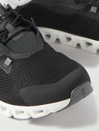 ON - Cloud 5 Coast Rubber-Trimmed Mesh Sneakers - Black