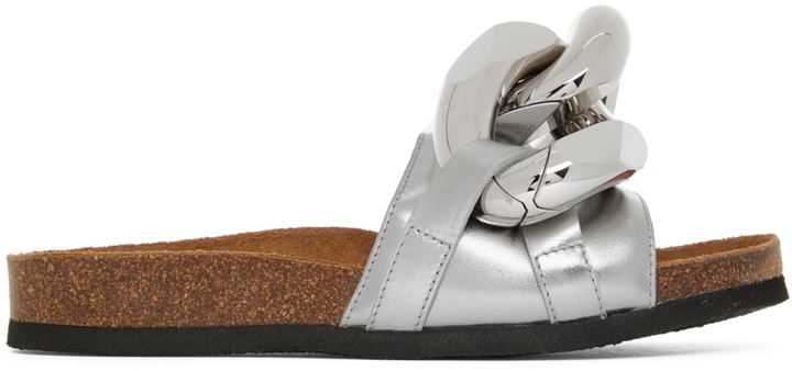 Photo: JW Anderson Silver Chain Slides