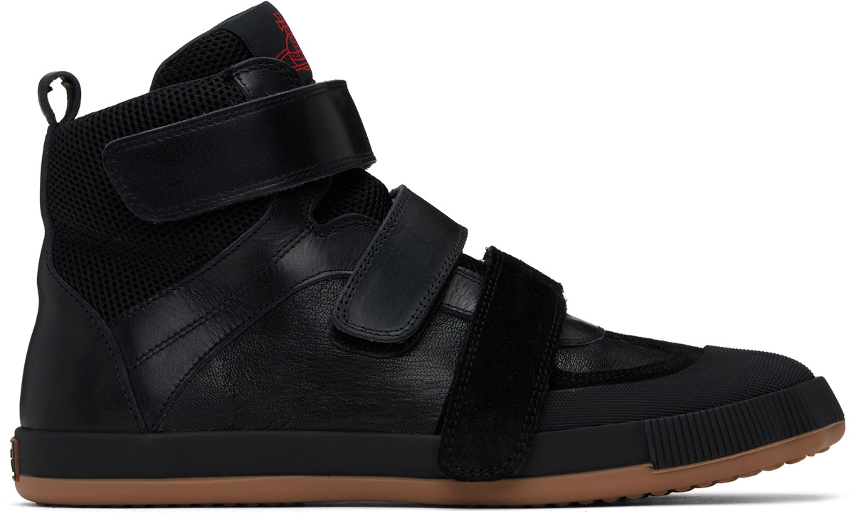 Vivienne Westwood Black Animal Basketball Sneakers Vivienne