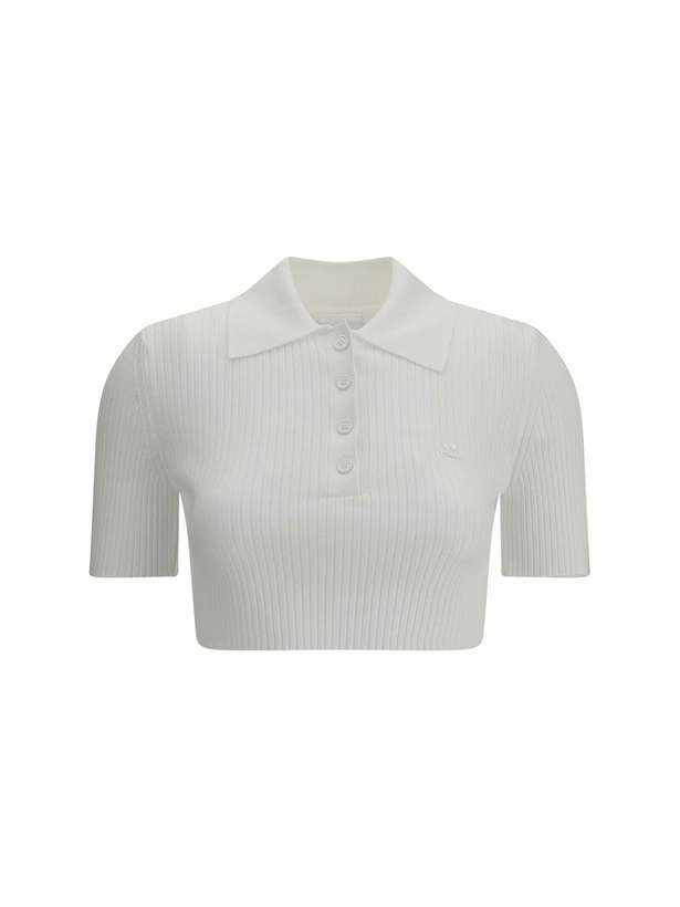 Photo: Courrèges Cropped Polo Shirt