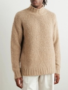 PIACENZA 1733 - Alpaca, Cashmere and Silk-Blend Rollneck Sweater - Neutrals