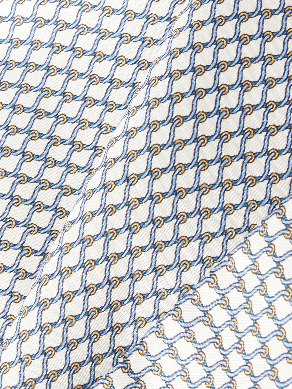 De Petrillo - Printed Silk-Twill Pocket Square