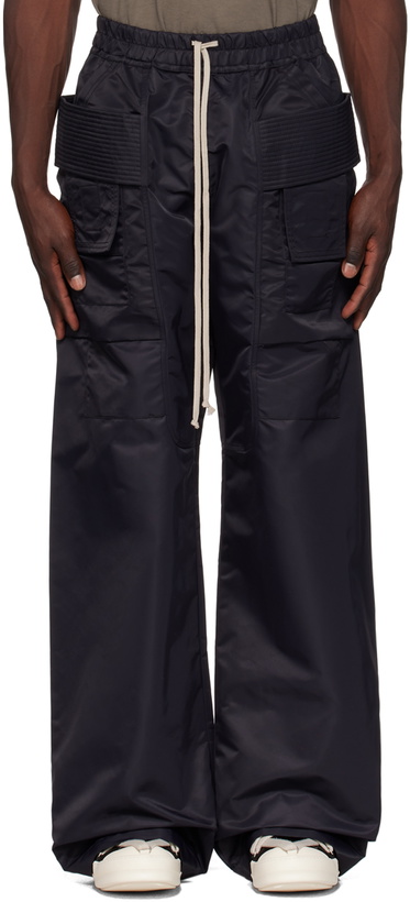 Photo: Rick Owens DRKSHDW Black Creatch Cargo Pants