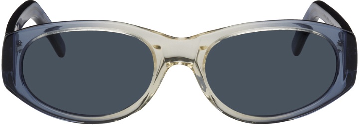 Photo: Our Legacy Blue Unwound Sunglasses