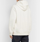 Wacko Maria - Fragment Printed Loopback Cotton-Jersey Hoodie - White