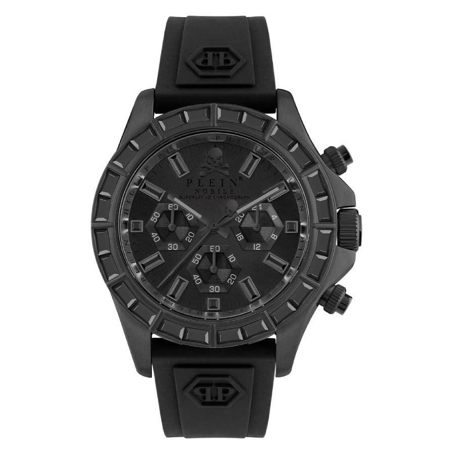 Philipp Plein Nobile Racing Chronograph Quartz Black Dial Mens Watch PWVAA0423